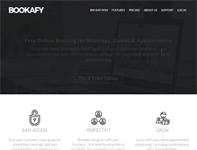 Tablet Screenshot of bookafy.com